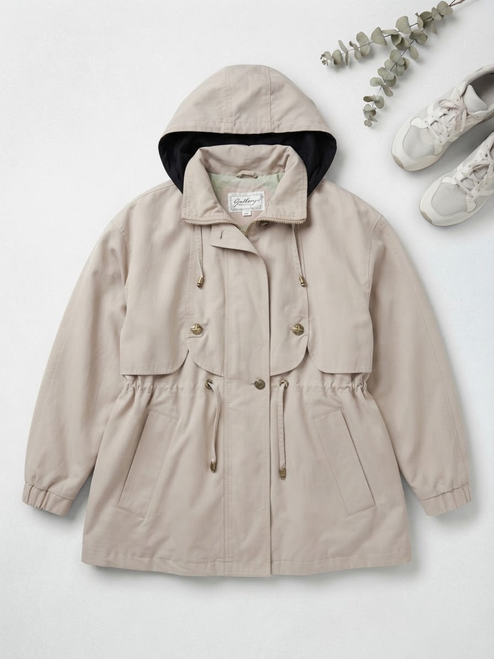 Vintage Giorgio Morandi Beige Windbreaker Jacket